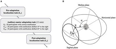 Auditory-motor adaptation: induction of a lateral shift in sound localization after biased immersive virtual reality training